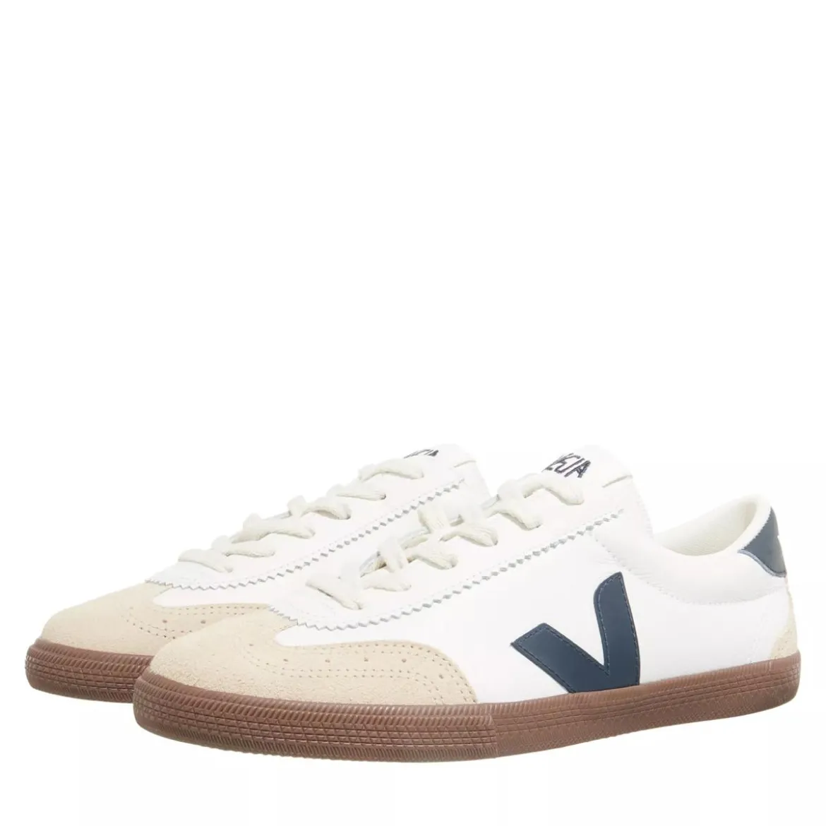 Veja Volley White Nautic Bark Low-Top-Sneaker