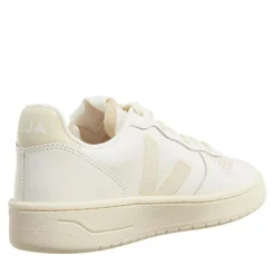 Veja V-10 Prime Leather Pure Calcaire Low-Top-Sneaker