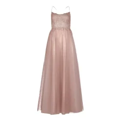 Vera Mont Abendkleid mit Spitze Rosa Abendkleid