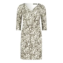 Vera Mont Jerseykleid Grün Midikleid