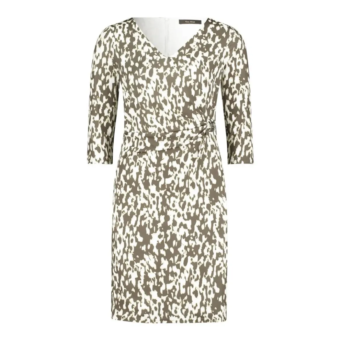 Vera Mont Jerseykleid Grün Midikleid