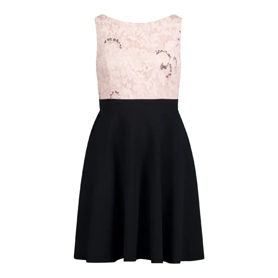 Vera Mont Kleid mit Spitze Rosa Cocktailkleid