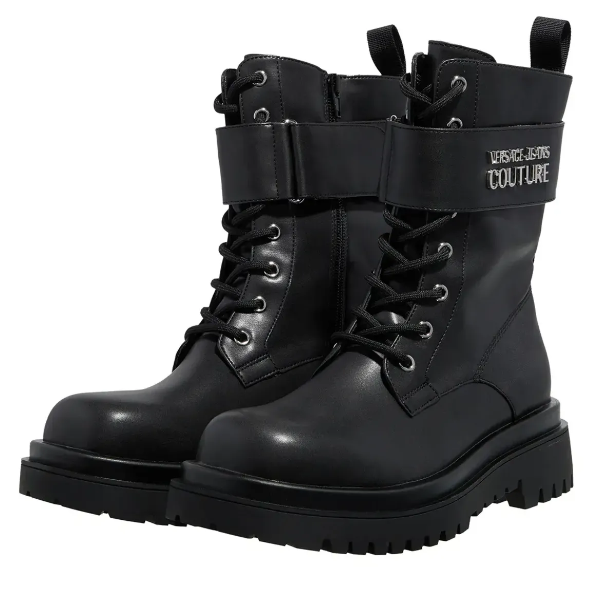 Versace Jeans Couture Fondo Drew Black Schnürstiefel