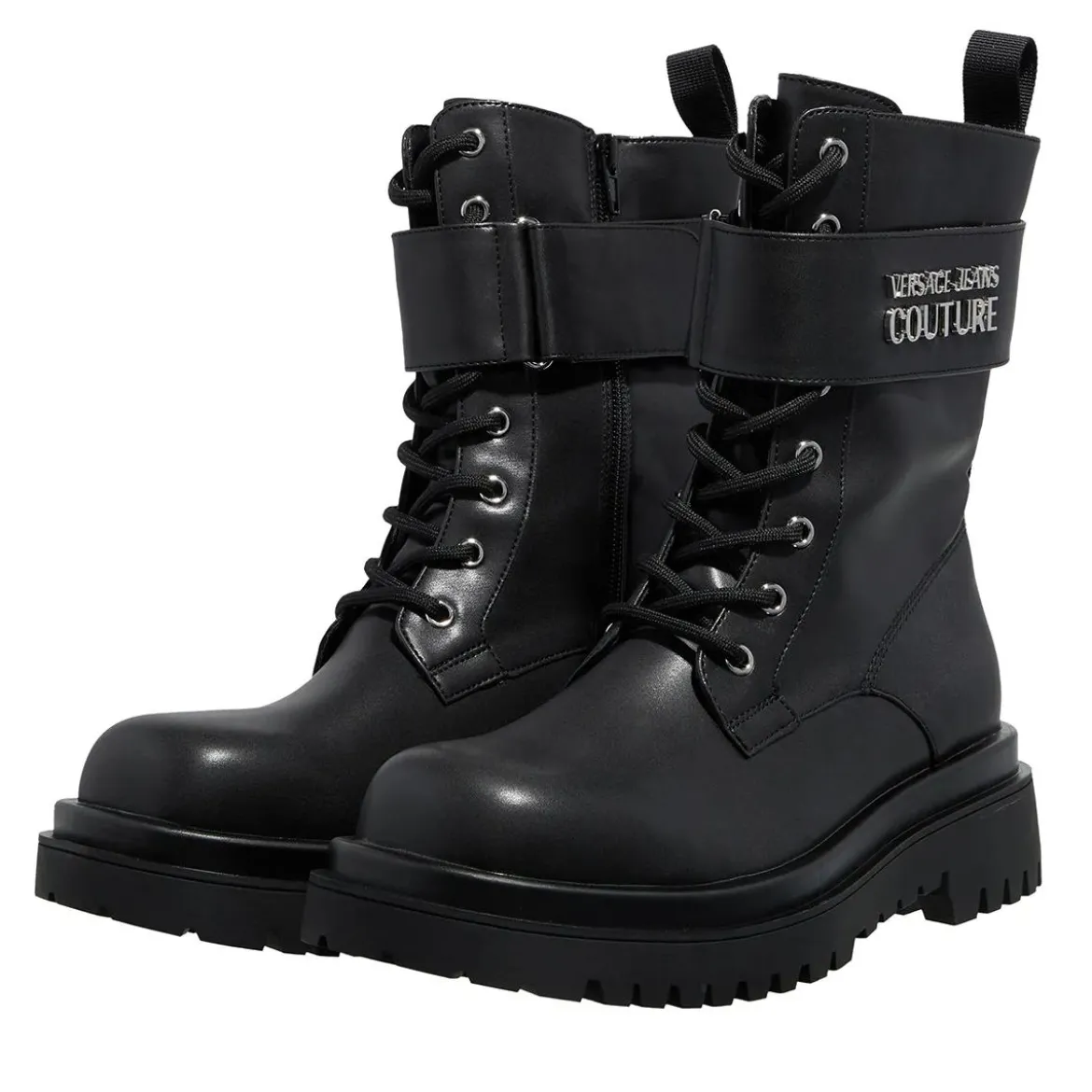 Versace Jeans Couture Fondo Drew Black Schnürstiefel