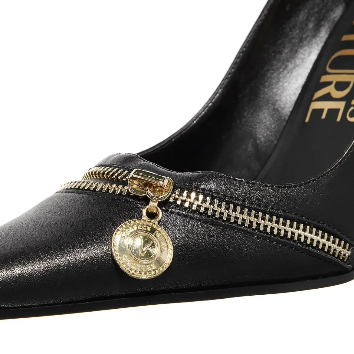 Versace Jeans Couture Fondo Sadie Black Pumps