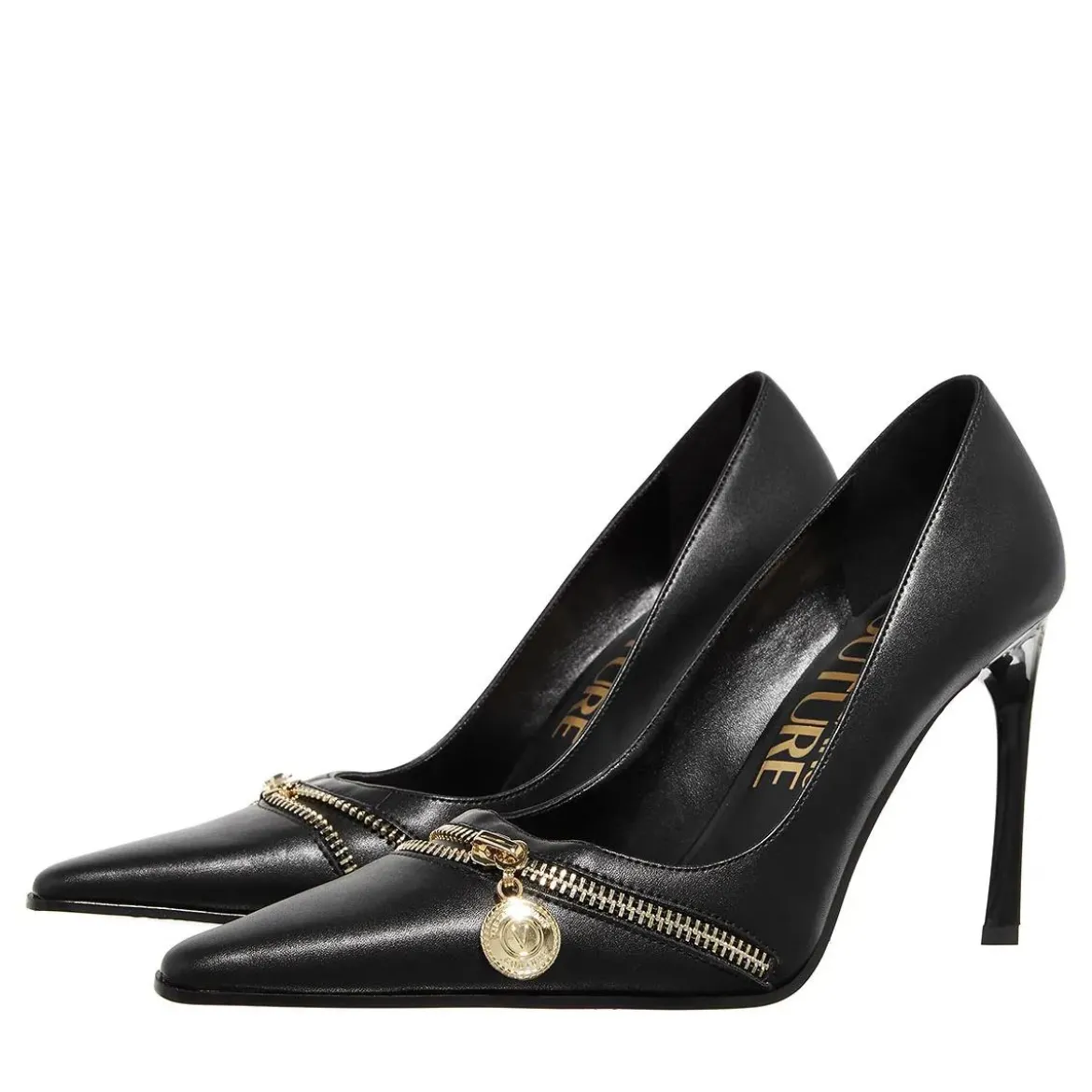 Versace Jeans Couture Fondo Sadie Black Pumps