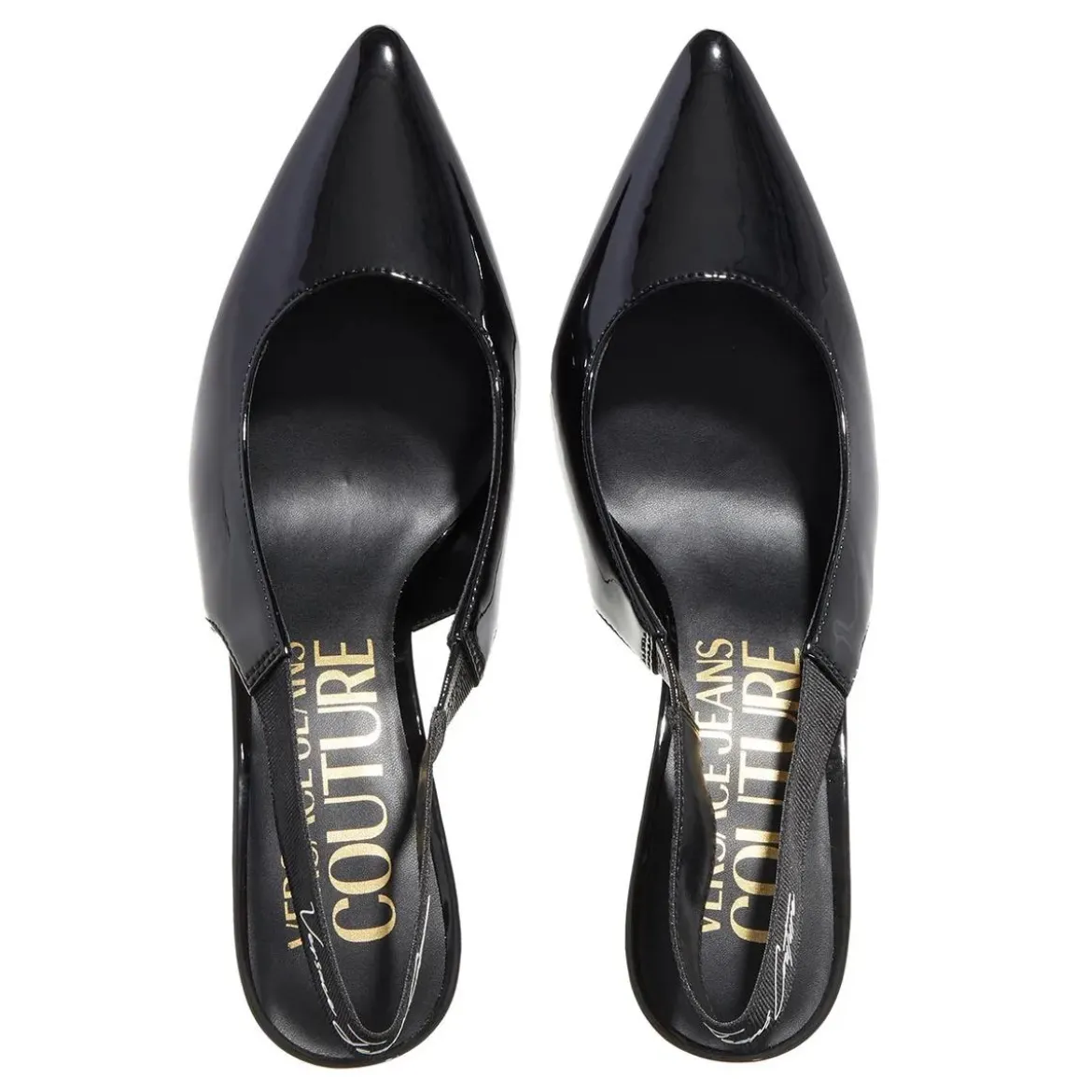 Versace Jeans Couture Fondo Scarlett Black High Heels