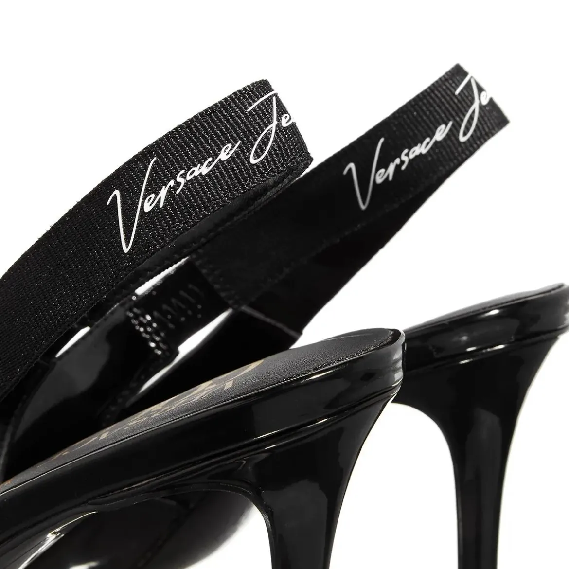 Versace Jeans Couture Fondo Scarlett Black High Heels