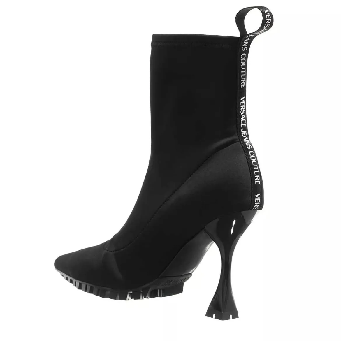 Versace Jeans Couture Shoes Black + White Stiefeletten
