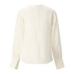 Victoria Beckham Bluse aus Seide weiß Bluse