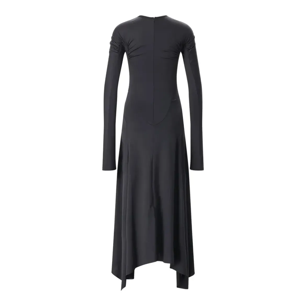 Victoria Beckham Elastisches Midikleid schwarz Midikleid