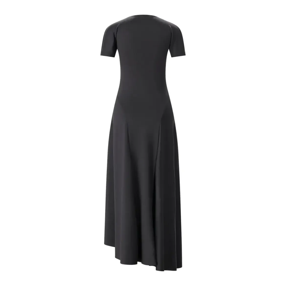 Victoria Beckham Elastisches Midikleid schwarz Midikleid