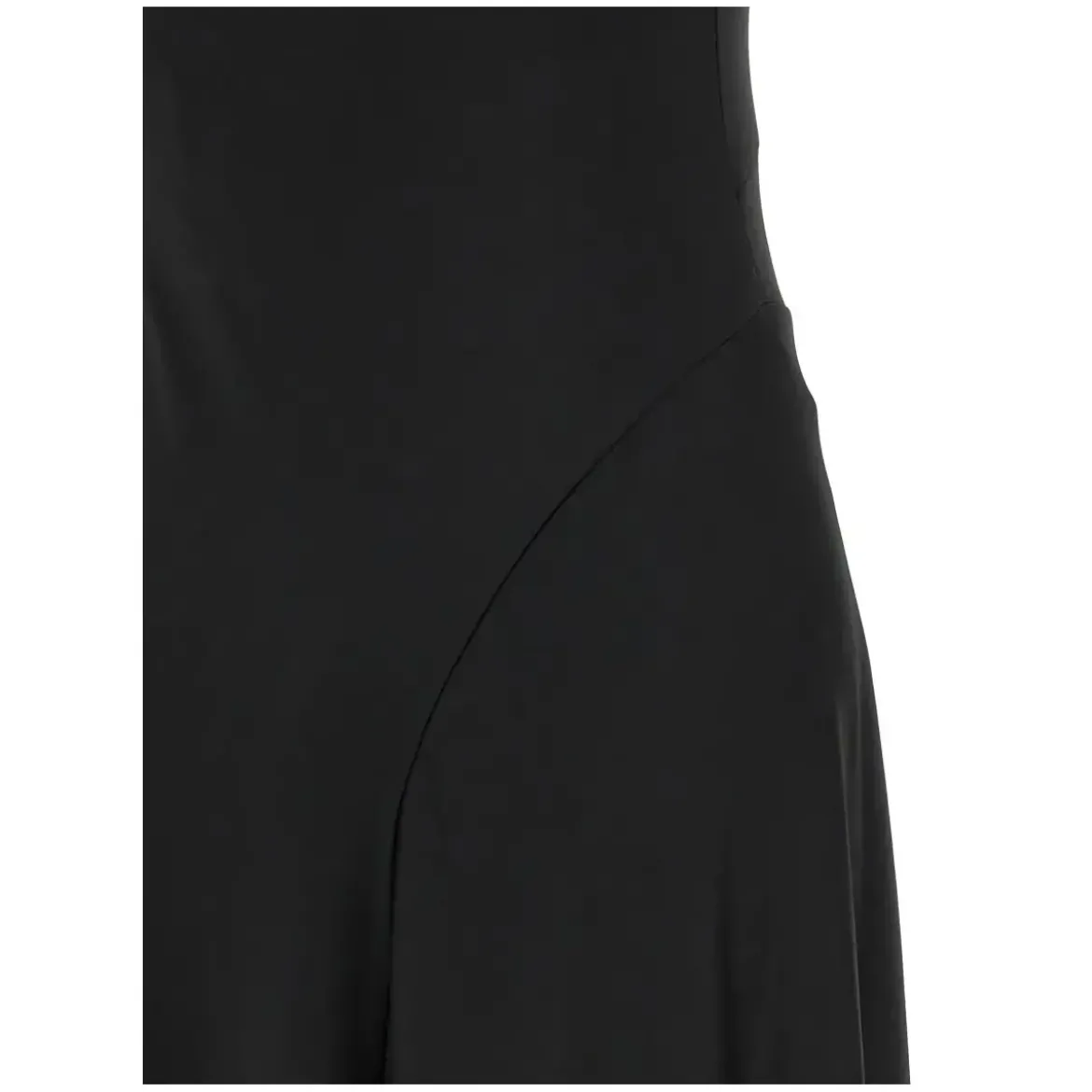 Victoria Beckham Elastisches Midikleid schwarz Midikleid