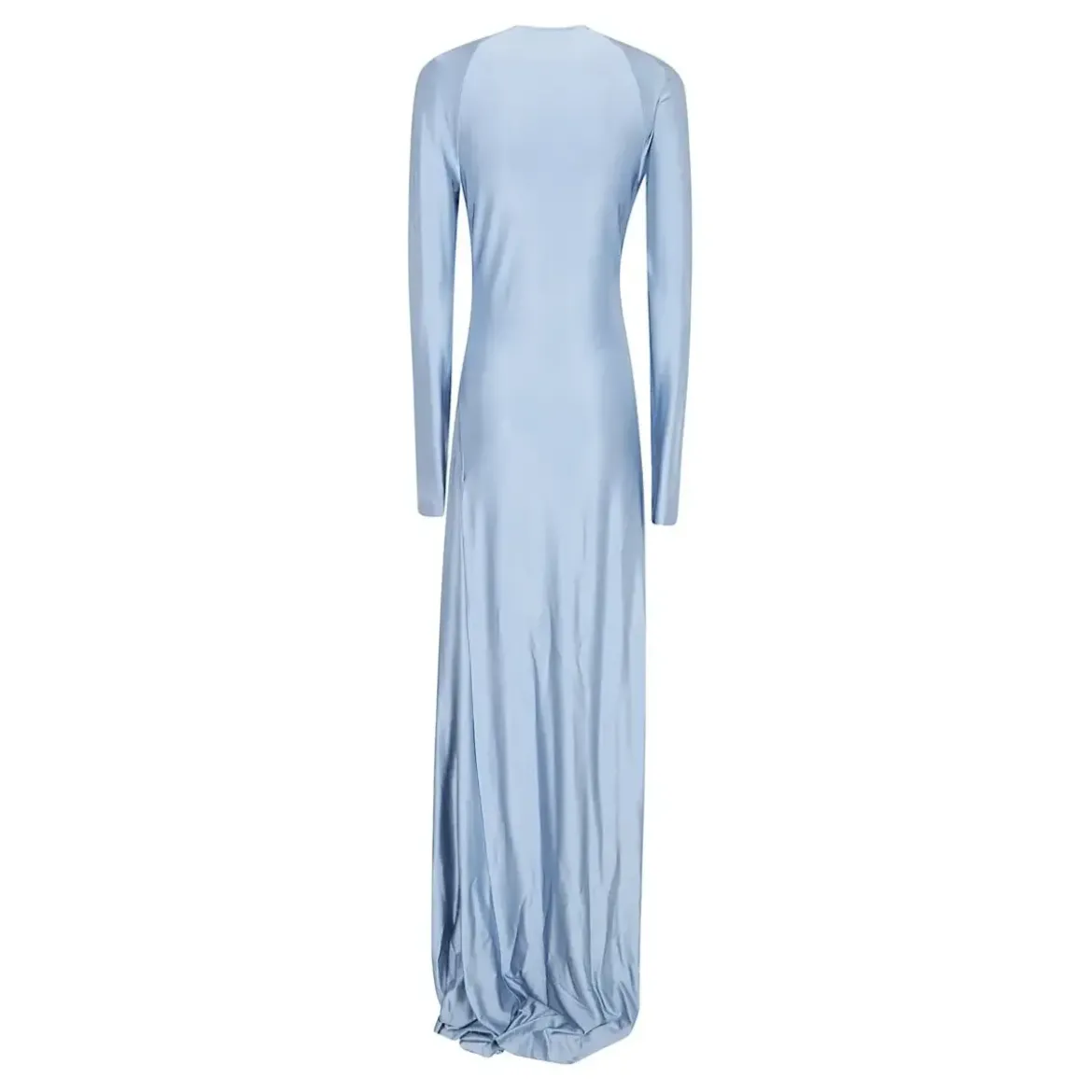 Victoria Beckham Elegantes Maxikleid blau Maxikleid