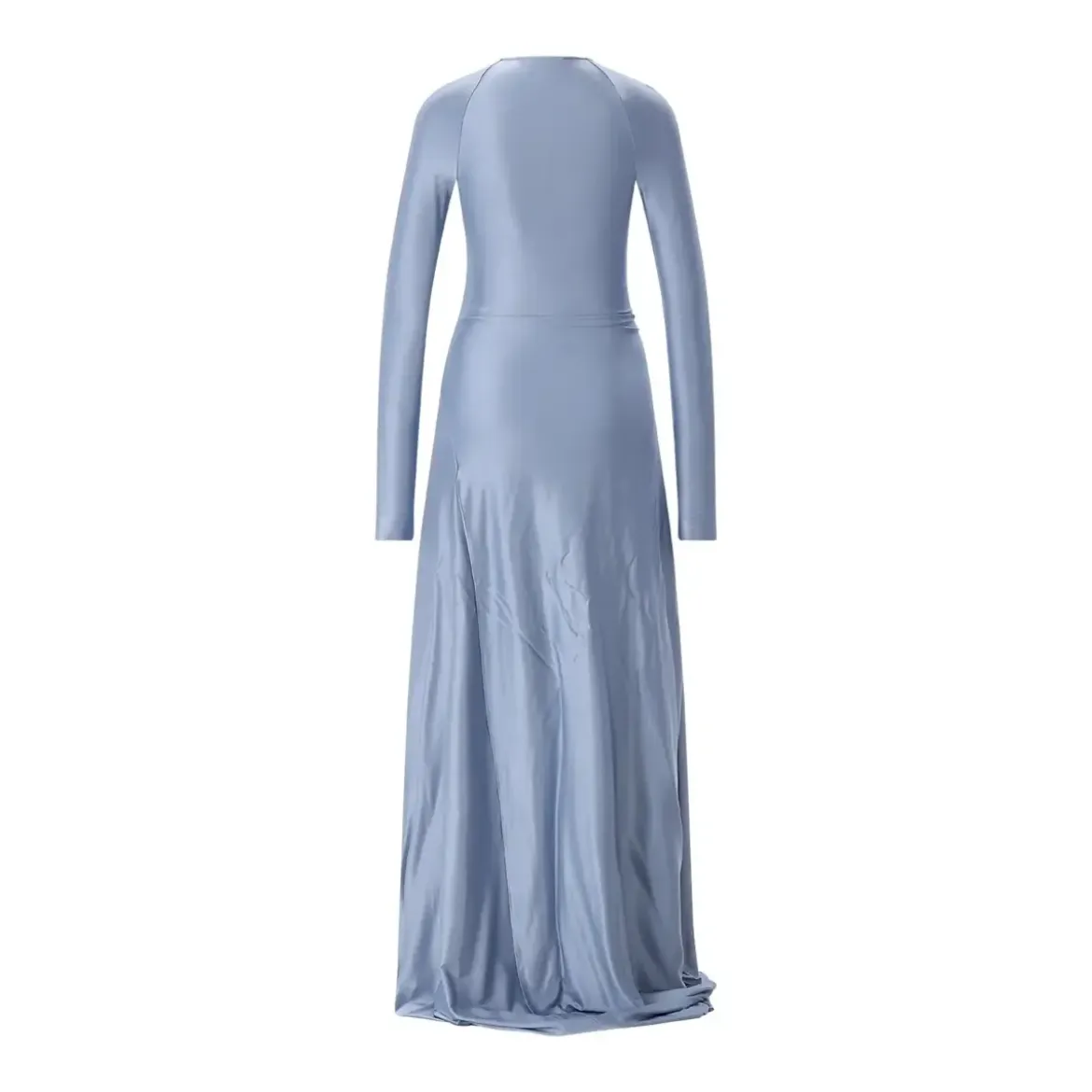 Victoria Beckham Elegantes Maxikleid blau Maxikleid