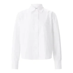 Victoria Beckham Hemdbluse aus Baumwolle weiß Bluse
