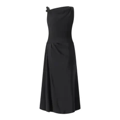 Victoria Beckham 1226WDR007331A schwarz Maxikleid