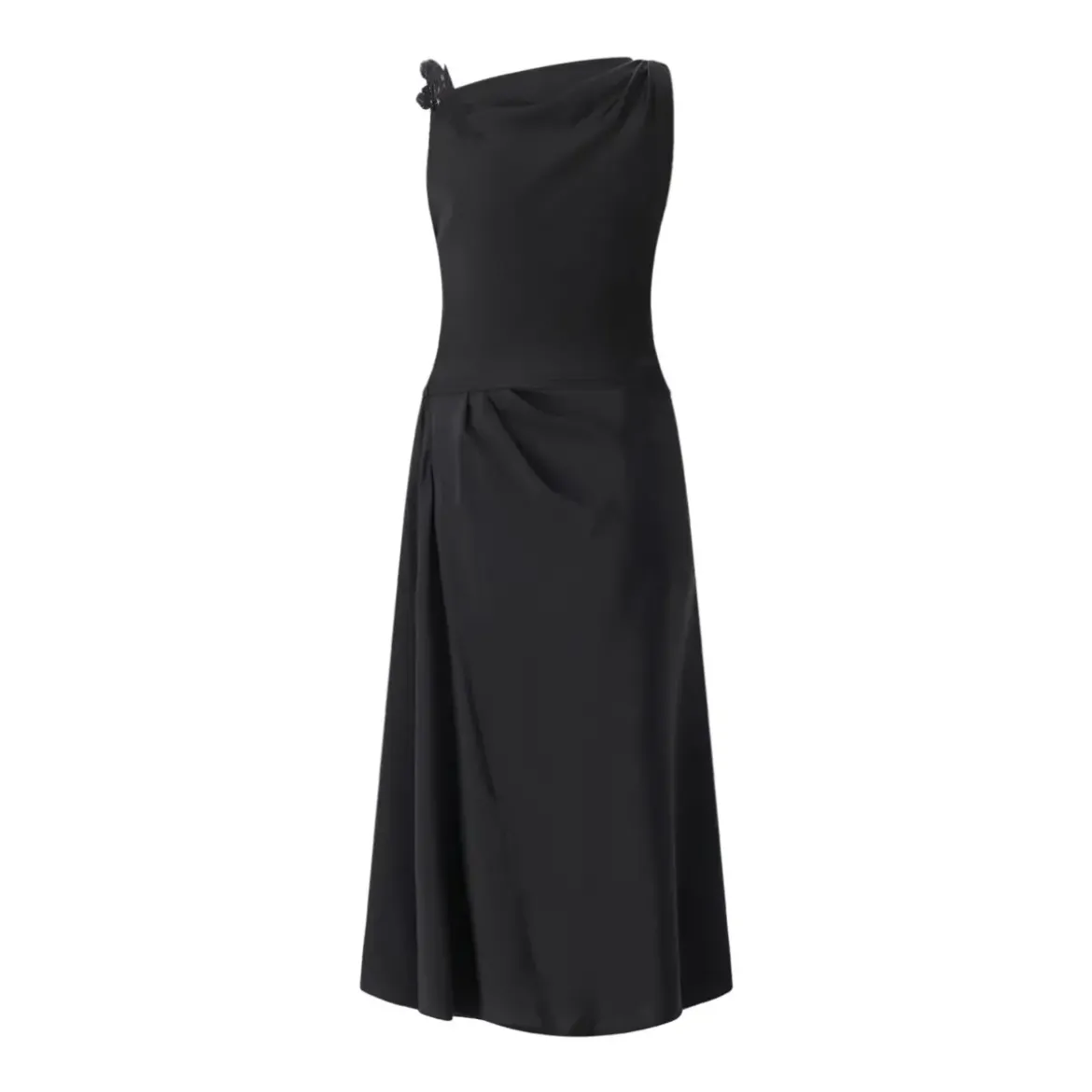 Victoria Beckham 1226WDR007331A schwarz Maxikleid