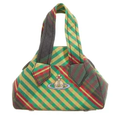 Vivienne Westwood Archive Mini Yasmine Bag Combat Tartan Crossbody Bag