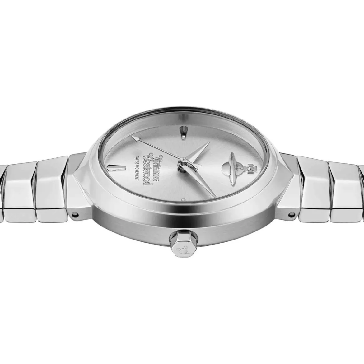 Vivienne Westwood Quarzuhr Armour Watch silber Quarzuhr