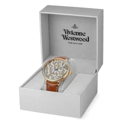 Vivienne Westwood Quarzuhr Cavendish braun Quarzuhr