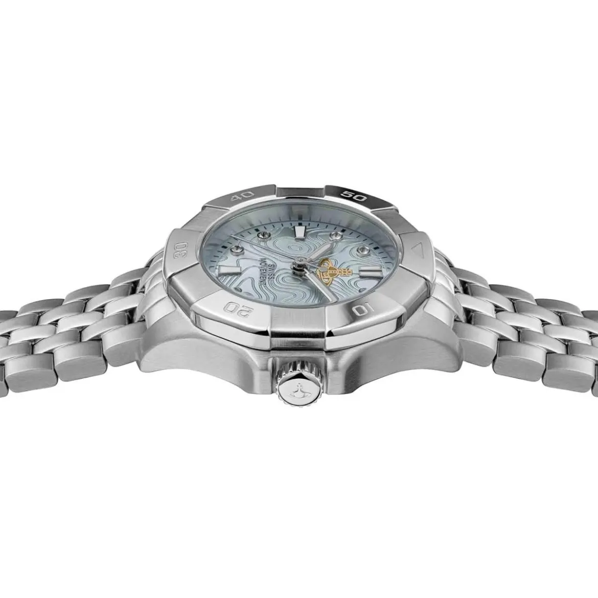 Vivienne Westwood Quarzuhr The Brompton silber Quarzuhr