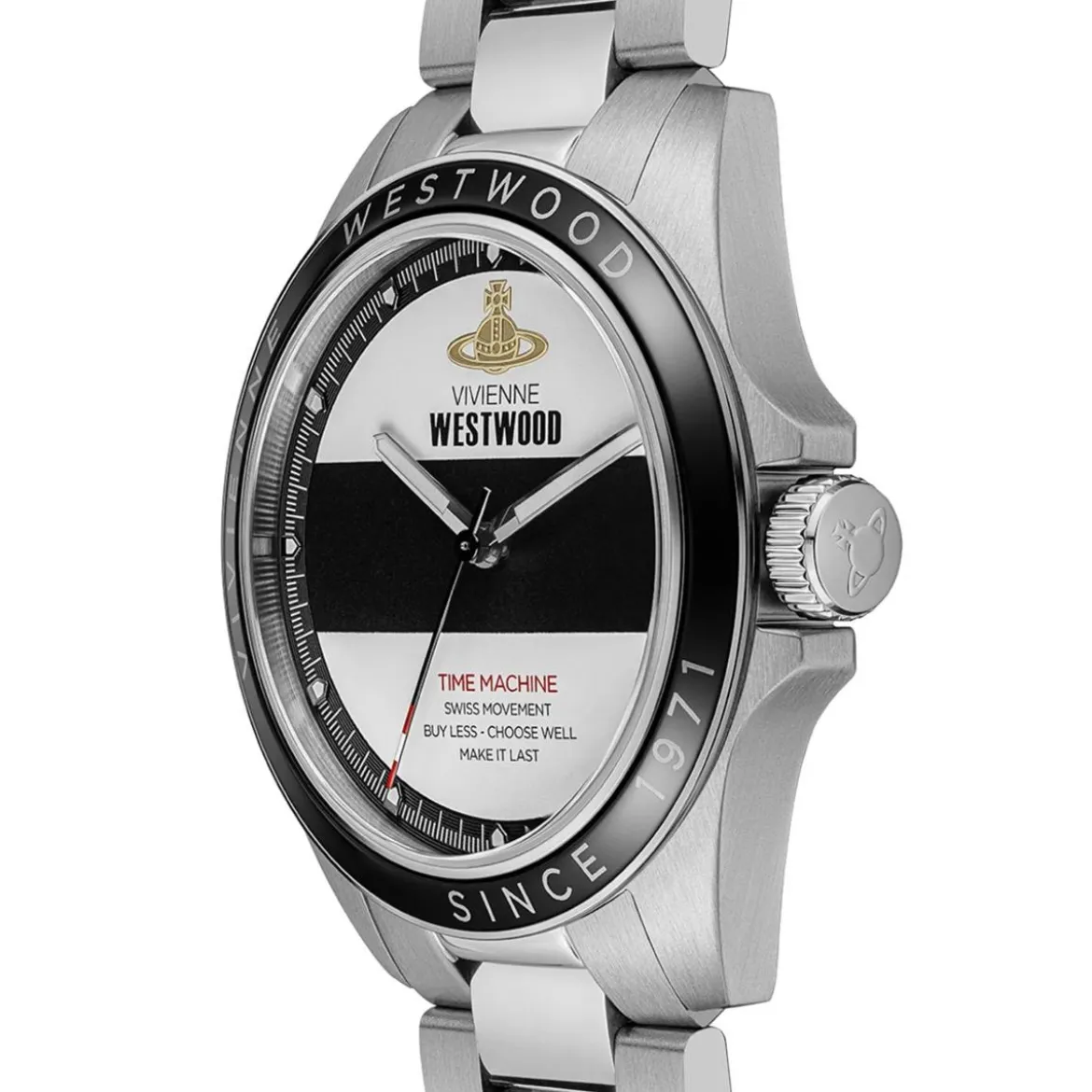 Vivienne Westwood Quarzuhr The Blackwall silber Quarzuhr