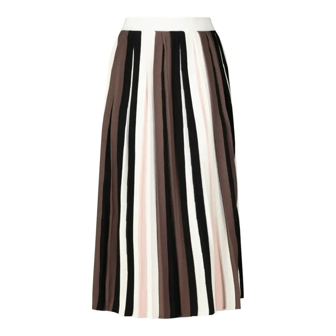WEEKEND Max Mara Midirock Pleiadi im Streifen-Design Multicolor Midirock
