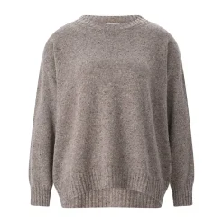 WEEKEND Max Mara Pullover Palchi aus Woll-Seiden-Mix braun Pullover