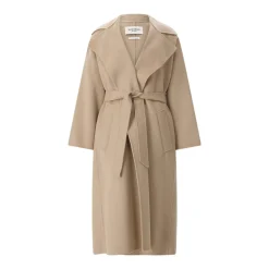 WEEKEND Max Mara Robenmantel Doperoso aus Wolle braun Wintermantel