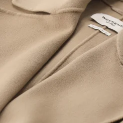 WEEKEND Max Mara Robenmantel Doperoso aus Wolle braun Wintermantel