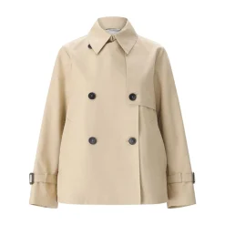 WEEKEND Max Mara Trenchcoat Biglia aus Baumwollmix braun Trenchcoat