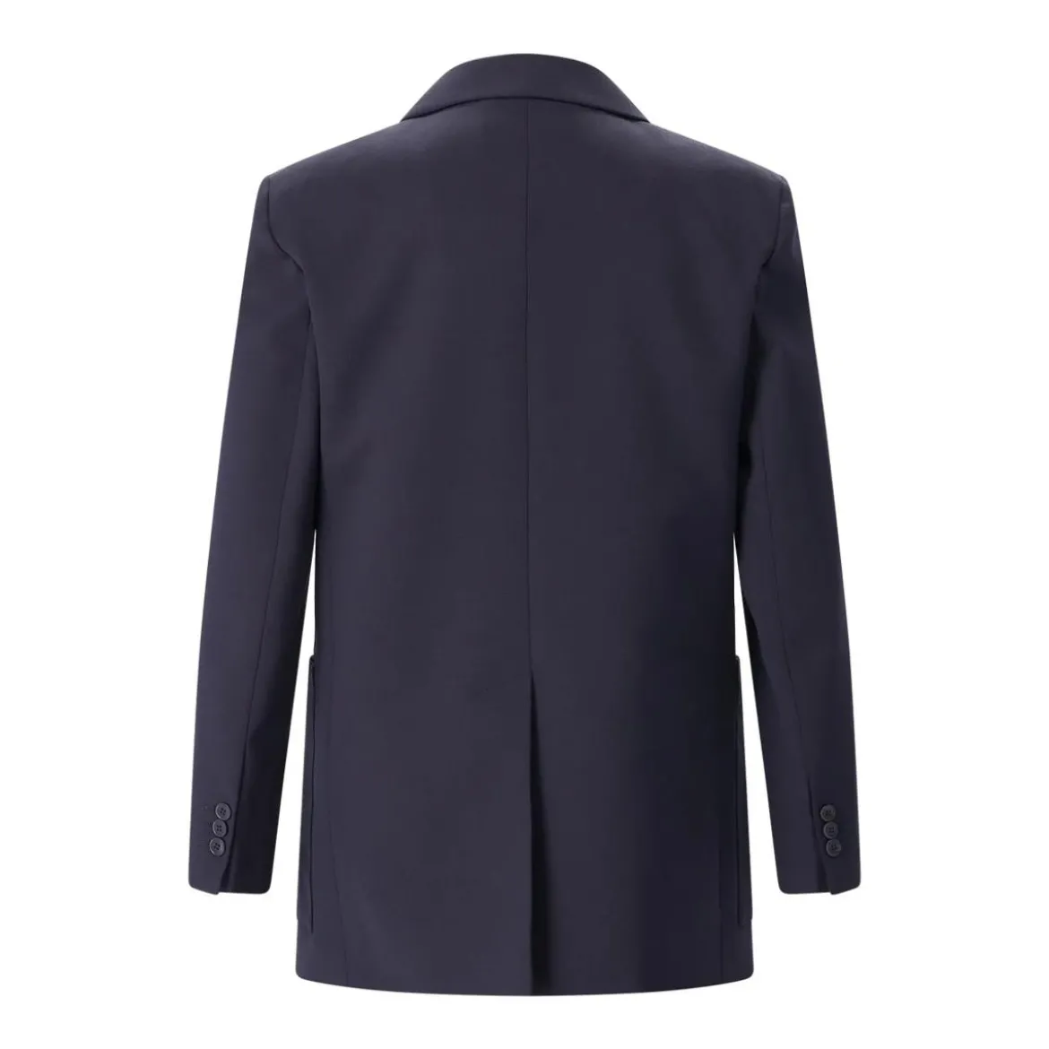 WEEKEND Max Mara Zweireihiger Blazer Veloce aus Wolle blau Blazer