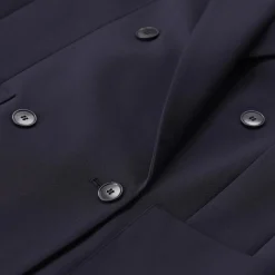 WEEKEND Max Mara Zweireihiger Blazer Veloce aus Wolle blau Blazer
