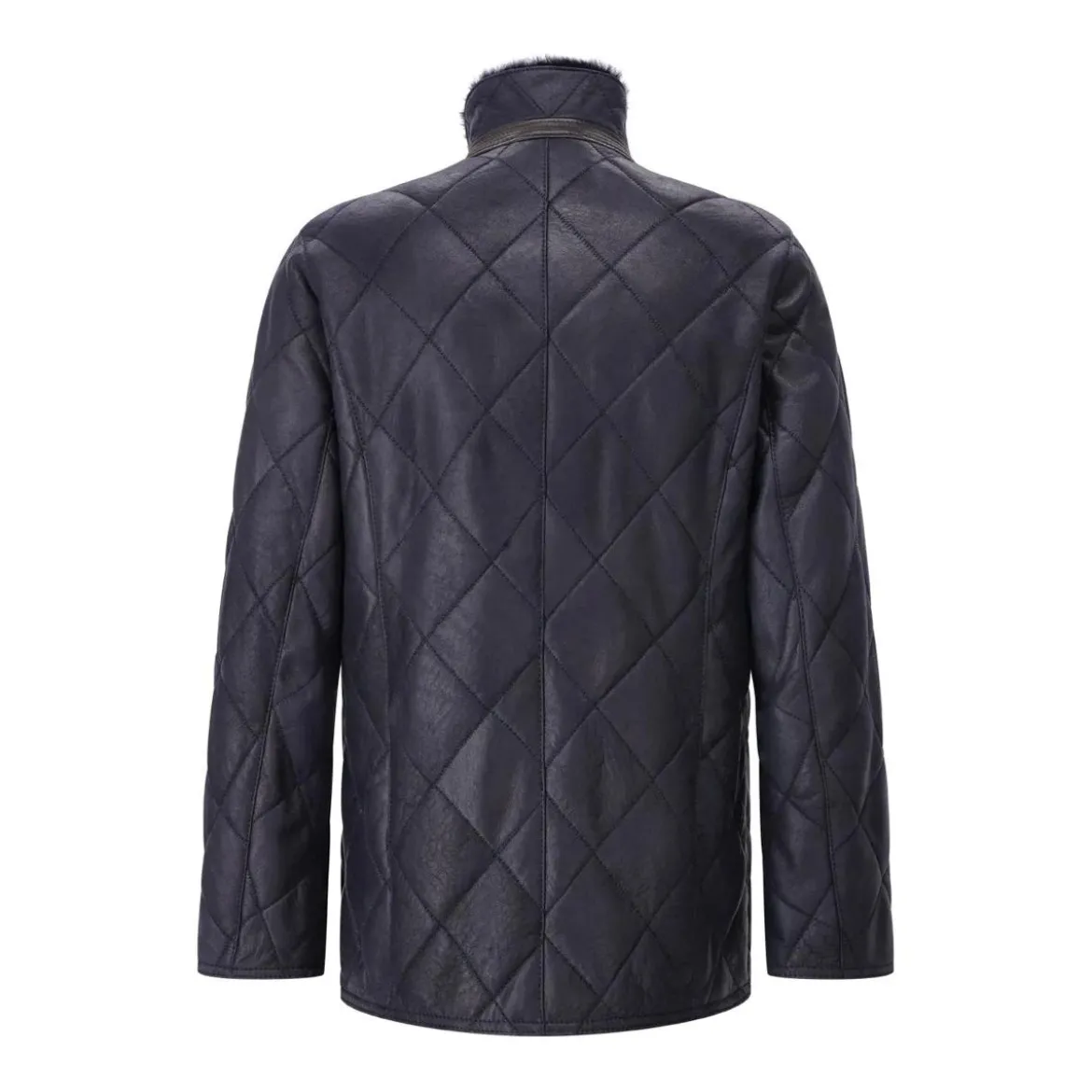 Werner Christ Lederjacke David Dunkelblau Lederjacke