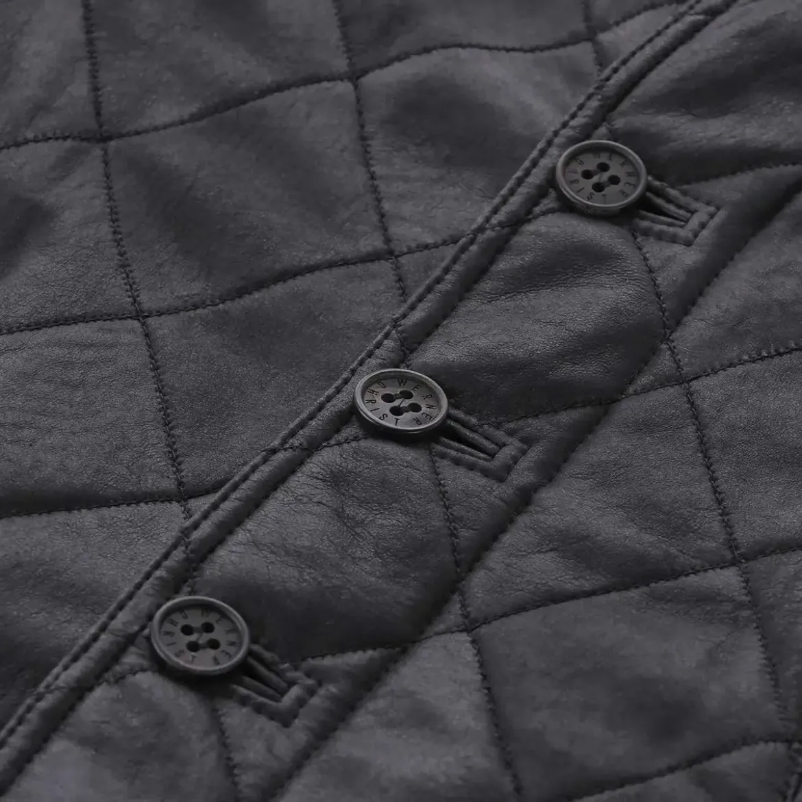 Werner Christ Lederjacke David Dunkelblau Lederjacke