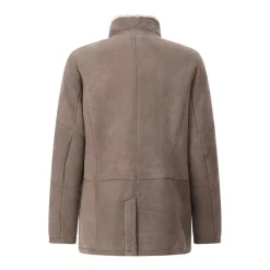Werner Christ Mantel Antony aus Lammfell Braun Übergangsjacke