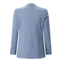 WILVORST Sakko aus Schurwolle blau Anzugjacke