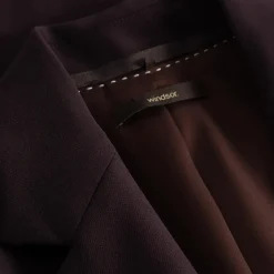 windsor. Blazer aus Viskose-Mix lila Blazer