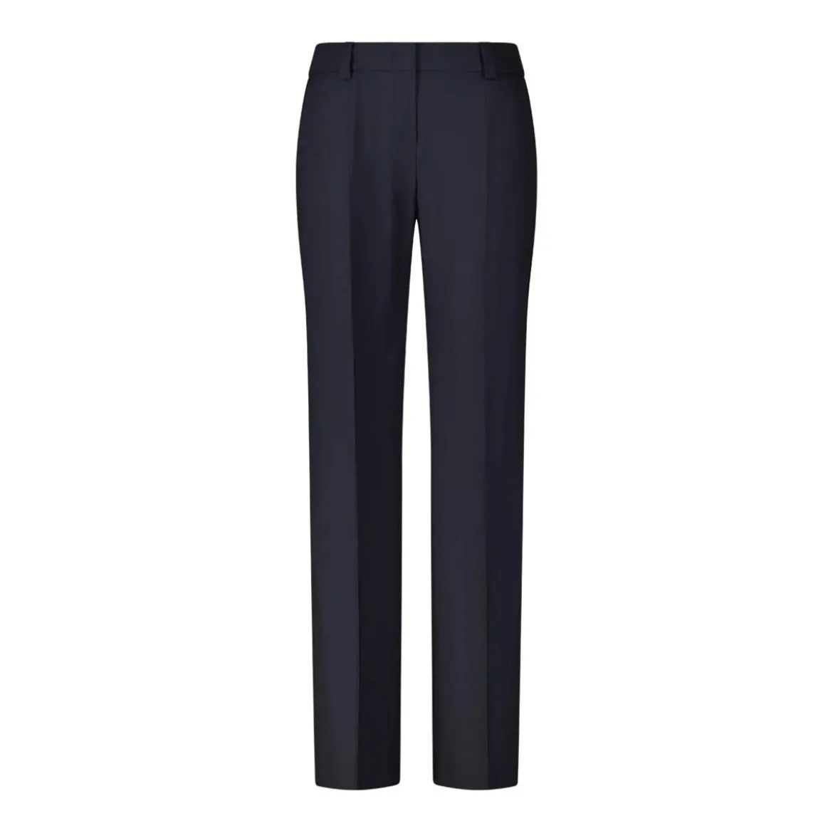 windsor. Businesshose aus Schurwolle Schwarz Stoffhose