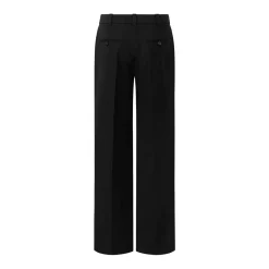 windsor. Businesshose aus Schurwolle Schwarz Stoffhose