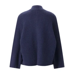 windsor. Cardigan aus Wolle & Kaschmir blau Strickjacke