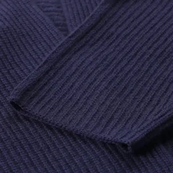 windsor. Cardigan aus Wolle & Kaschmir blau Strickjacke
