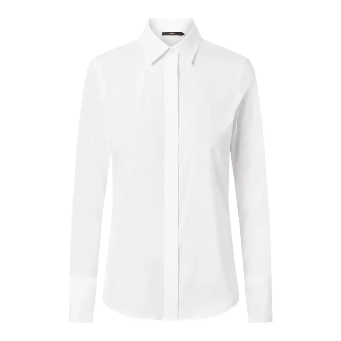 windsor. Hemdbluse aus Baumwollmix weiß Bluse