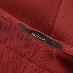 windsor. Hose aus Viskose-Mix rot