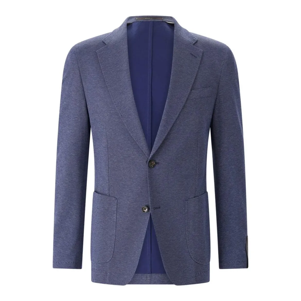 windsor. Regular-Fit Sakko aus Baumwollmix blau Anzugjacke