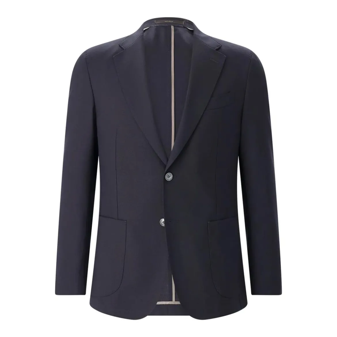 windsor. Regular-Fit Sakko aus Schurwolle blau Anzugjacke