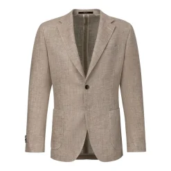 windsor. Sakko aus Leinen-Baumwollmix beige Anzugjacke
