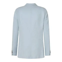 windsor. Sakko aus Leinenmix blau Anzugjacke