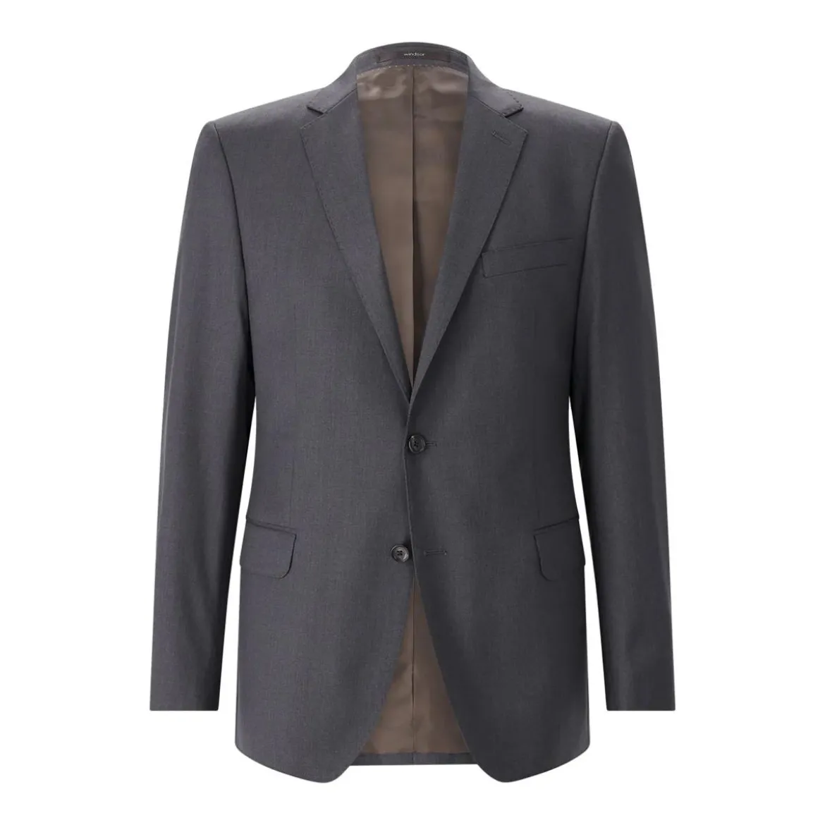 windsor. Sakko aus Wolle schwarz Anzugjacke